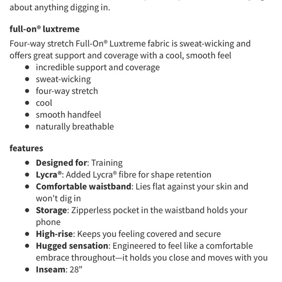 Lululemon Get Goin Train Tight 28” - Picture 9 of 9